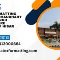 Latex formatting Services Chaudhary Charan Singh Agriculture University Hisar