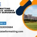 Latex formatting Services G.D. Goenka University Gurugram
