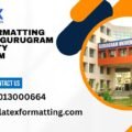 Latex formatting Services Gurugram University Gurugram