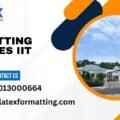Latex formatting Services IIT Jammu