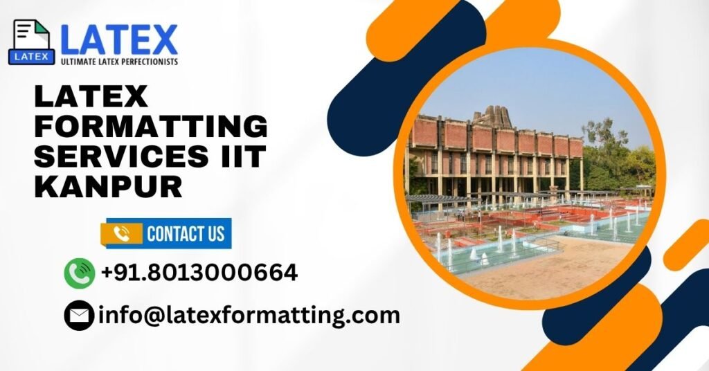 Latex formatting Services IIT Kanpur