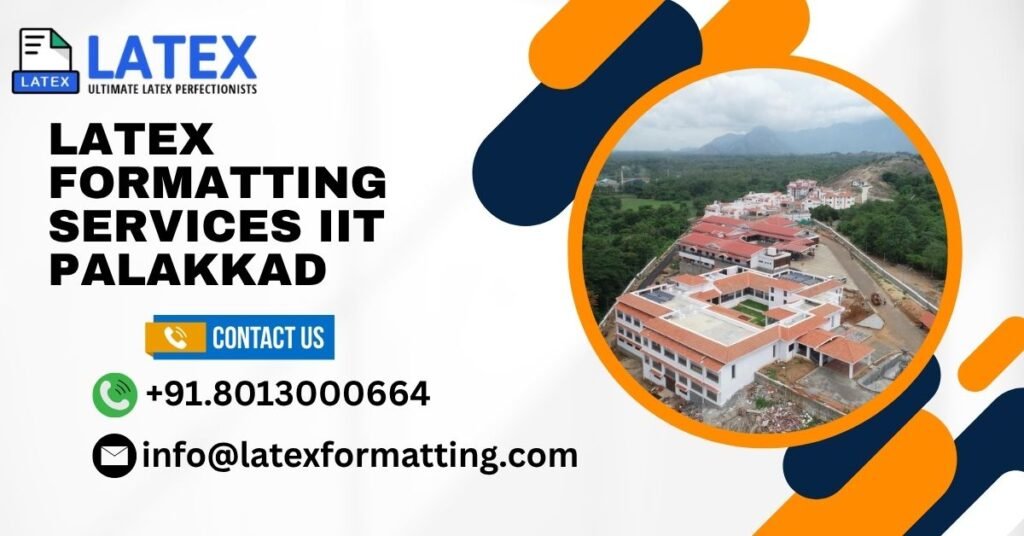 Latex formatting Services IIT Palakkad