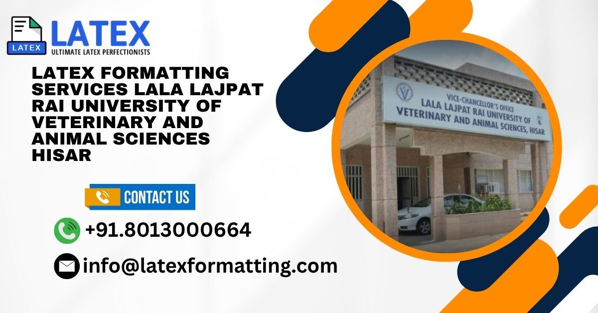 Latex formatting Services LUVAS Hisar