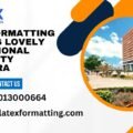 Latex formatting Services Lovely Professional University Phagwara