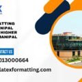 Latex formatting Services Manipal Academy of Higher Education Manipal