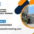 Latex formatting Services National Centre for Cell Science (NCCS) Pune