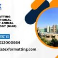 Latex formatting Services National Institute of Animal Biotechnology (NIAB) Hyderabad