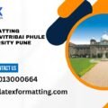 Latex formatting Services Savitribai Phule Pune University Pune