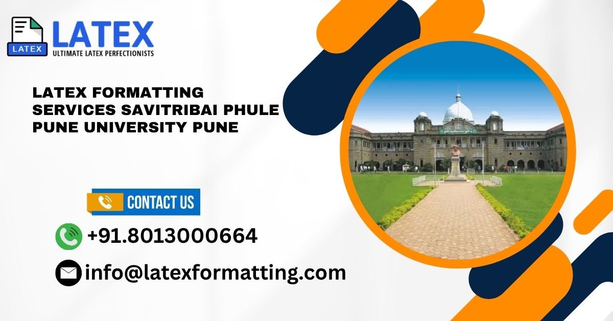 Latex formatting Services Savitribai Phule Pune University Pune