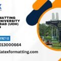 Latex formatting Services University of Hyderabad (UoH) Hyderabad