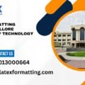 Latex formatting Services Vellore Institute of Technology Vellore