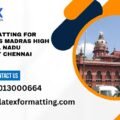 Latex formatting for legal thesis Madras High Court Tamil Nadu Puducherry Chennai