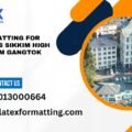 Latex formatting for legal thesis Sikkim High Court Sikkim Gangtok